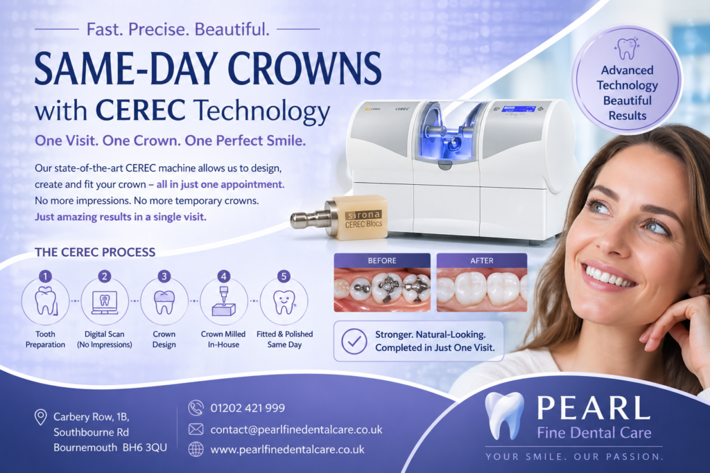 same day dental crowns Southbourne